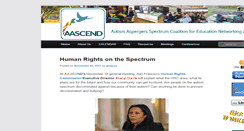 Desktop Screenshot of aascend.org